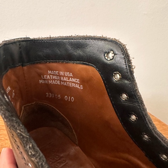 USA MADE All Leather Boots - 7.5 / 8 - Picture 2 of 5